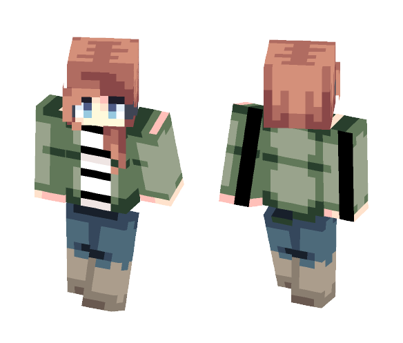 yay first skin - Female Minecraft Skins - image 1