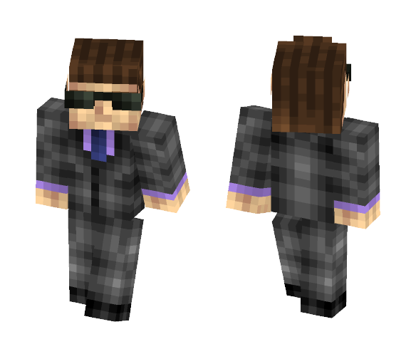 Gentleman Spy - Male Minecraft Skins - image 1