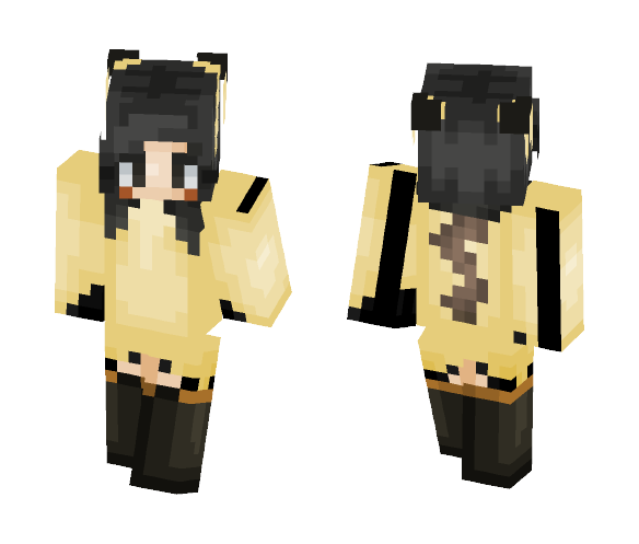 Mimikyu Girl - Girl Minecraft Skins - image 1