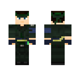 Metal Gear 2 - Solid Snake - Male Minecraft Skins - image 2