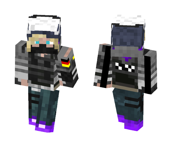 Monika "IQ" Weiss (R6S) - Female Minecraft Skins - image 1