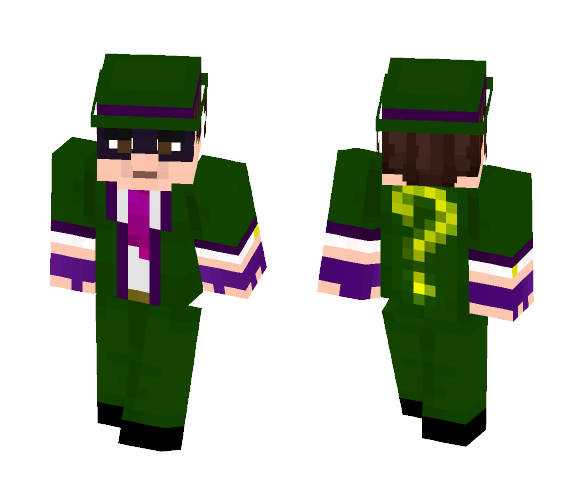 The Riddler V2 - Male Minecraft Skins - image 1