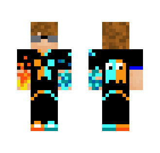 Fire and Ice with glasses