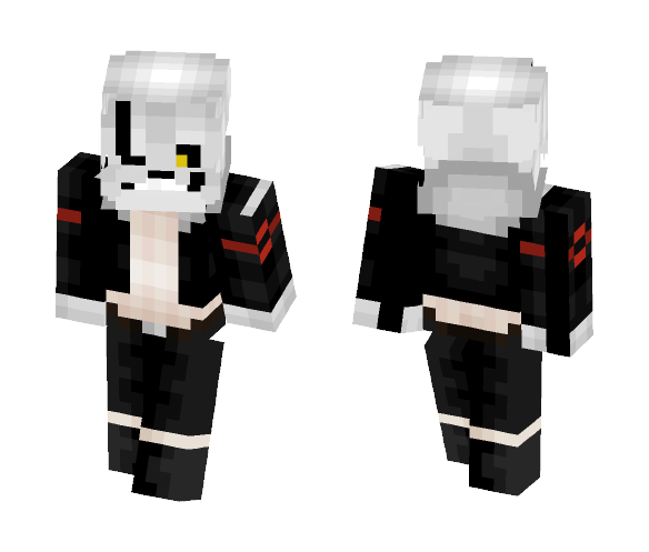 Echotale Sans - Male Minecraft Skins - image 1