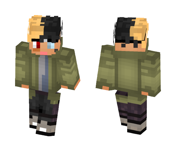 XXXTENTACION FIXED - Male Minecraft Skins - image 1