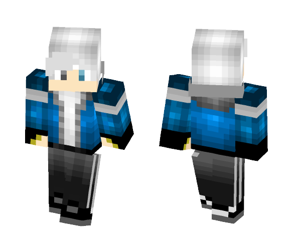 Sans - Male Minecraft Skins - image 1
