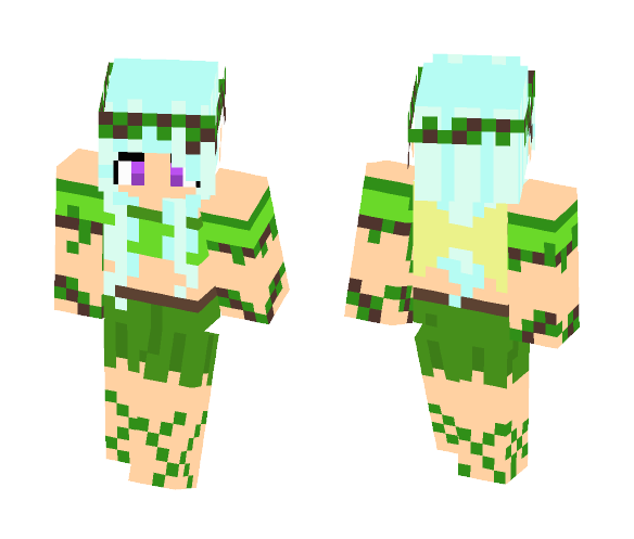 Fairy Girl (Blue) - Girl Minecraft Skins - image 1