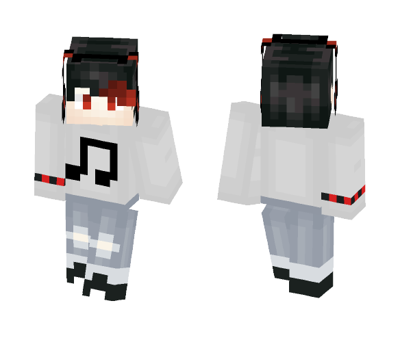 Music lover boy - Boy Minecraft Skins - image 1