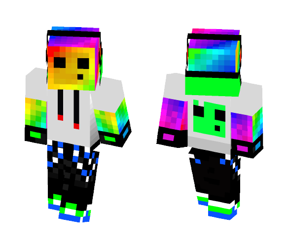 RainbowSlime - Male Minecraft Skins - image 1