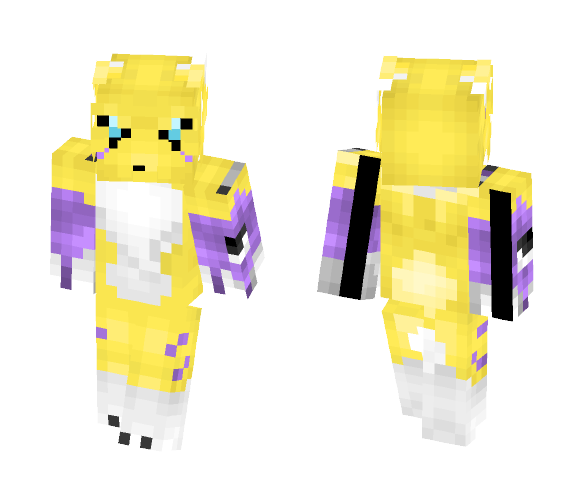 Renamon 1.8 ( V. 2 ) - Interchangeable Minecraft Skins - image 1