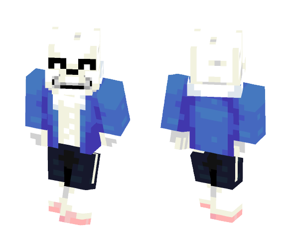 Sans (Undertale) - Male Minecraft Skins - image 1
