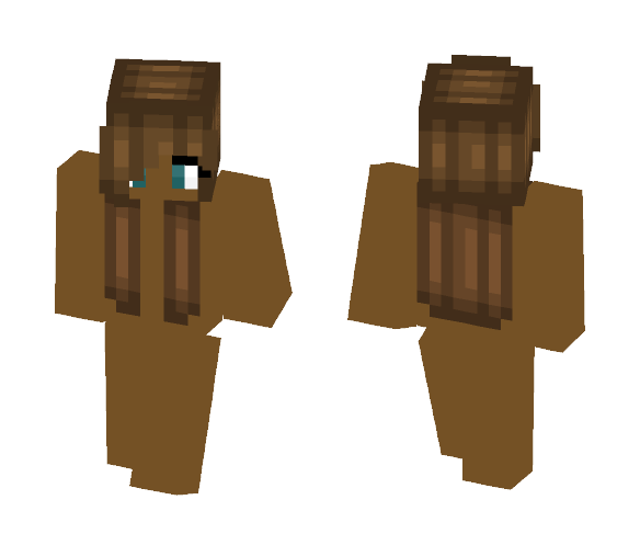 Girl skin base (black) - Girl Minecraft Skins - image 1