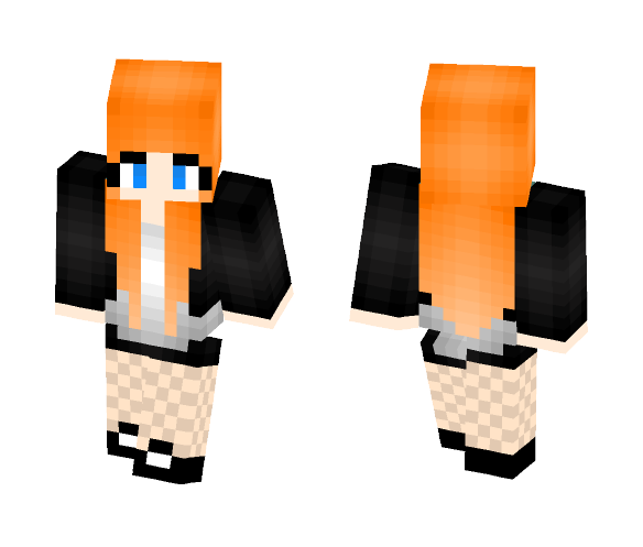 Cute Redhead Girl - Cute Girls Minecraft Skins - image 1