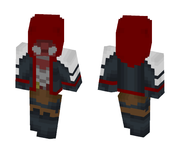 Red Hood (Arkham Knight) - Male Minecraft Skins - image 1