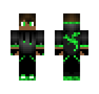 Cool Green Boy - Boy Minecraft Skins - image 2
