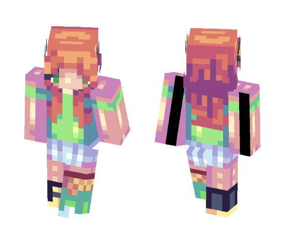 saint patty lost his ways - Female Minecraft Skins - image 1