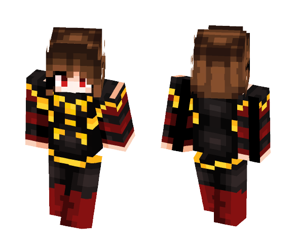 Underfell - Chara - Female Minecraft Skins - image 1