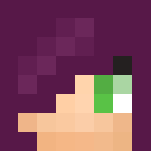 Download Free Purple Hair + Crop top and Skirt. Skin for Minecraft image 3 Purple Hair + Crop top and Skirt. - Female Minecraft Skins - image 3