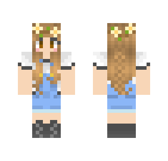 Flowery Gardener Girl