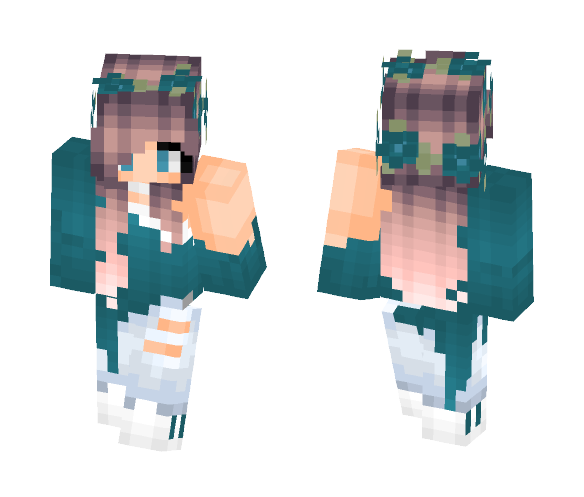 Lazy But Still Livin It - Female Minecraft Skins - image 1
