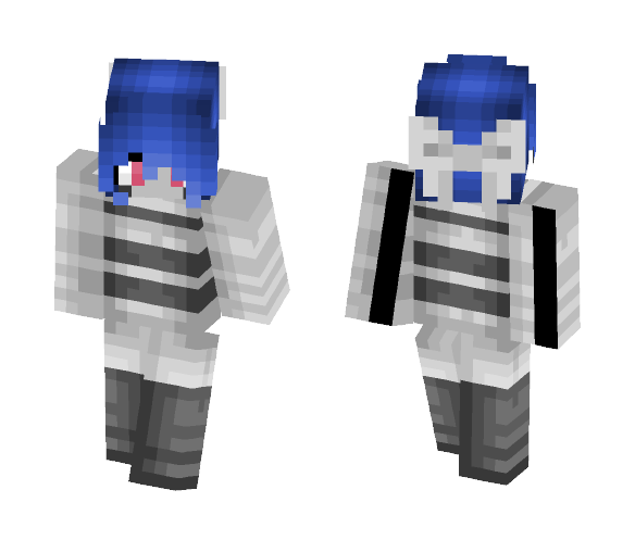 Sky Goner Kid - Female Minecraft Skins - image 1