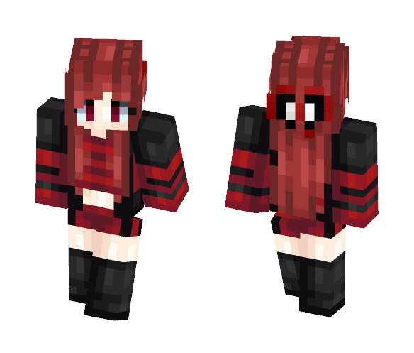 DeadPool woman - Comics Minecraft Skins - image 1