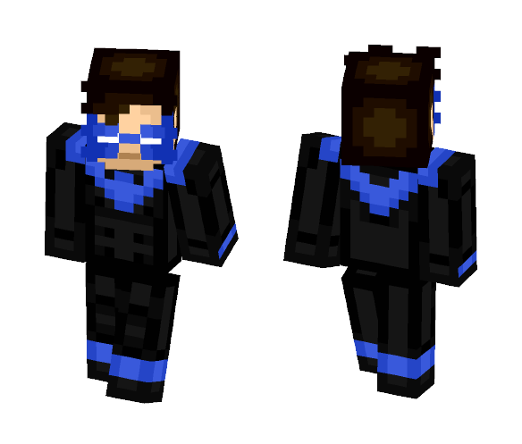 Nightwing - Male Minecraft Skins - image 1