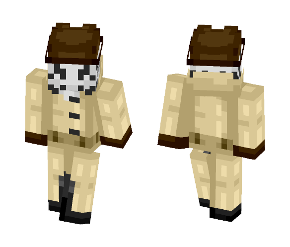 Download Free Rorschach Skin for Minecraft image 1 Rorschach - Male Minecraft Skins - image 1