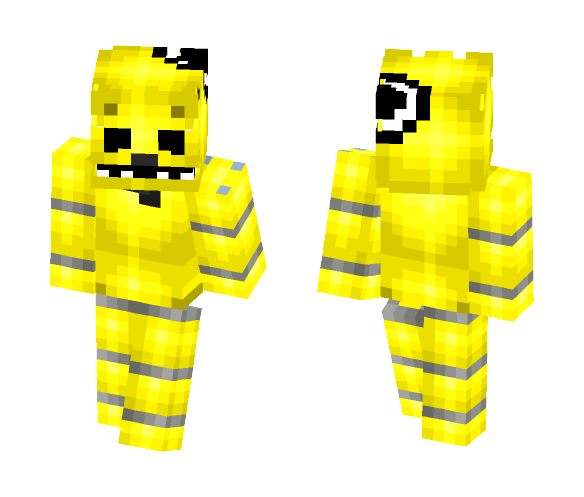 Golden Freddy - Male Minecraft Skins - image 1