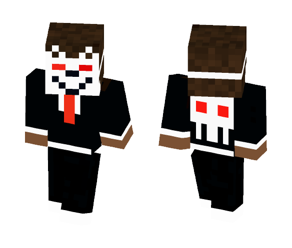 Hacker - Male Minecraft Skins - image 1