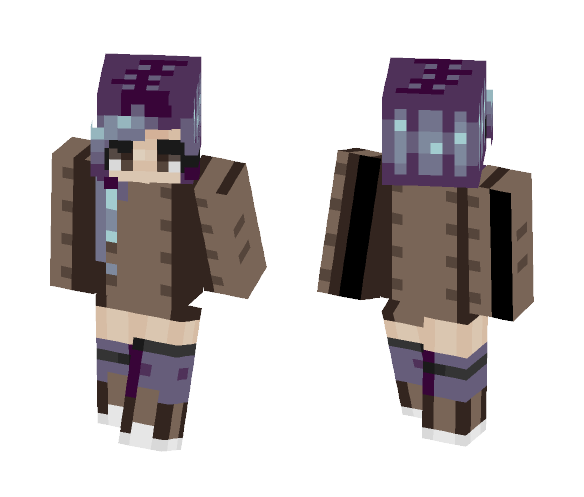 ⏳| hold onto me [poopreel !1!] - Other Minecraft Skins - image 1