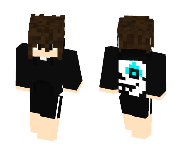 sans fan 4px v2 - Male Minecraft Skins - image 1