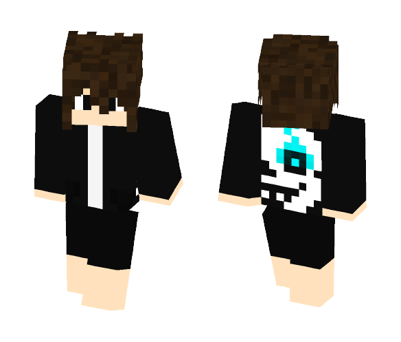 sans fan 4px part:1 - Male Minecraft Skins - image 1