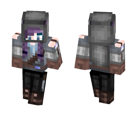 Moonlit Hunt - Female Minecraft Skins - image 1