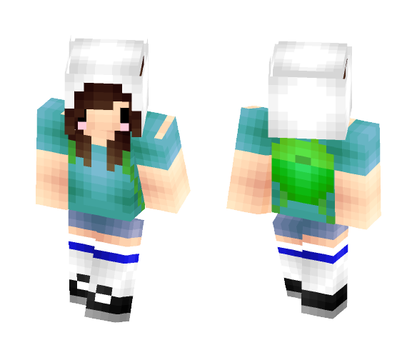 Adventure time fangirl edit - Female Minecraft Skins - image 1