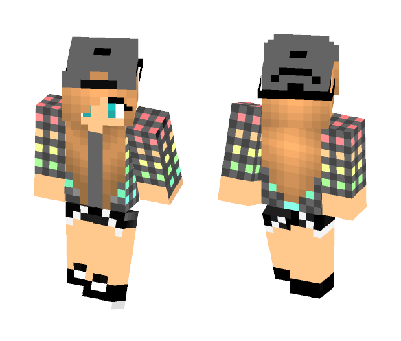 GamerAngel's skin(i made it o3o) - Female Minecraft Skins - image 1