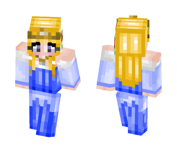 Sleeping Beauty~Blue - Female Minecraft Skins - image 1
