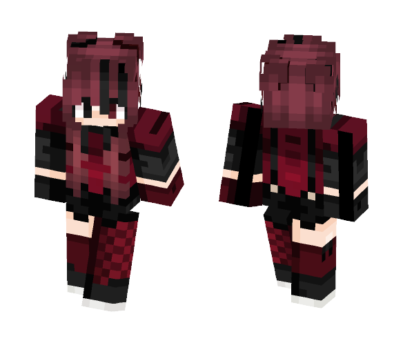 вℓα¢к яσѕє - Female Minecraft Skins - image 1