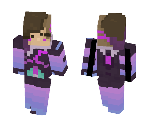 Sombra - Overwatch - Female Minecraft Skins - image 1