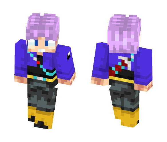 Future Trunks (Cell Saga) - Male Minecraft Skins - image 1