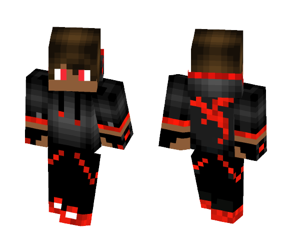 Cool Red Boy - Boy Minecraft Skins - image 1
