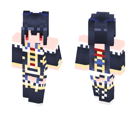 【Hyperdimension Neptunia】Noire - Female Minecraft Skins - image 1