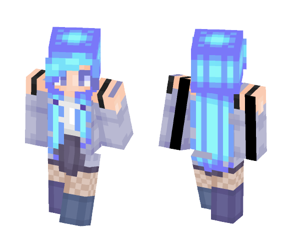 Purple Pastel - Female Minecraft Skins - image 1