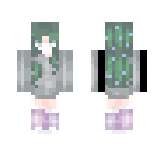 Violet and Blue | ST with LazyShana - Female Minecraft Skins - image 2
