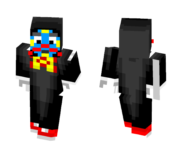 Clock (Don't Hug Me, I'm Scared) - Male Minecraft Skins - image 1