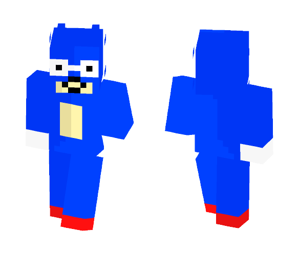 SANIC - Male Minecraft Skins - image 1