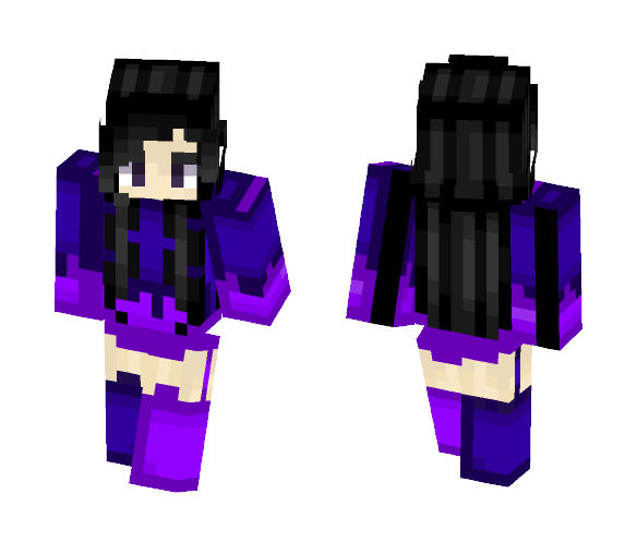 Slaughtered Dark Girl - Girl Minecraft Skins - image 1