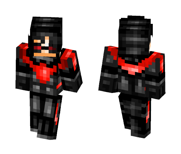 Nightwing New 52 - Comics Minecraft Skins - image 1