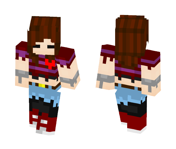 EchoTale Frisk - Interchangeable Minecraft Skins - image 1
