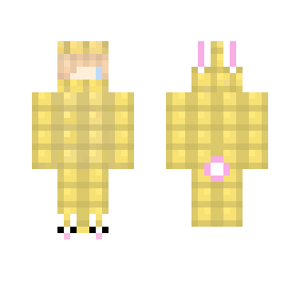 Waffle-Ninja with Bunny Slippers :3 - Female Minecraft Skins - image 2